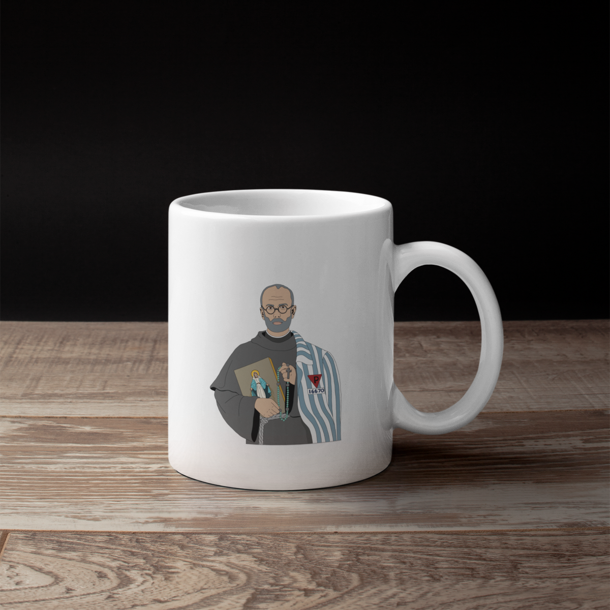 St. Maximilian Kolbe Coffee Mug - 11 oz.