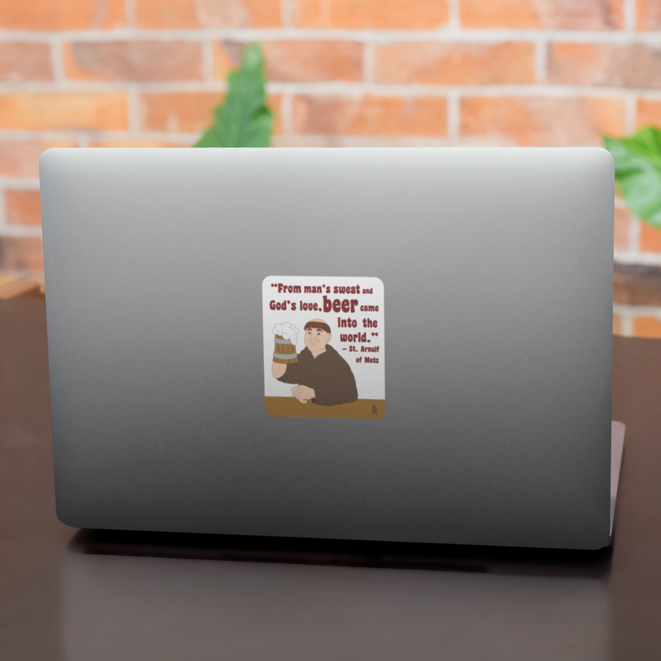 Monk Sticker