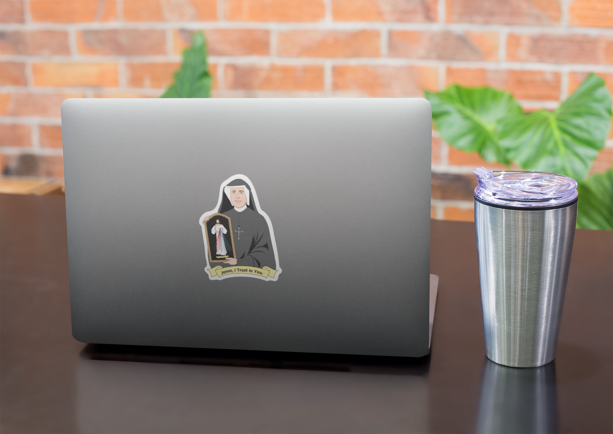 St. Faustina Sticker 10 pack