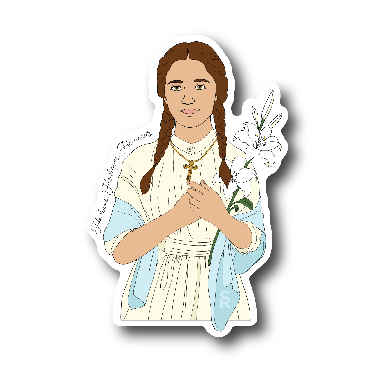 St. Maria Goretti Sticker