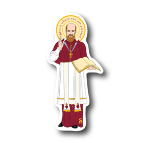 St. Francis de Sales Sticker