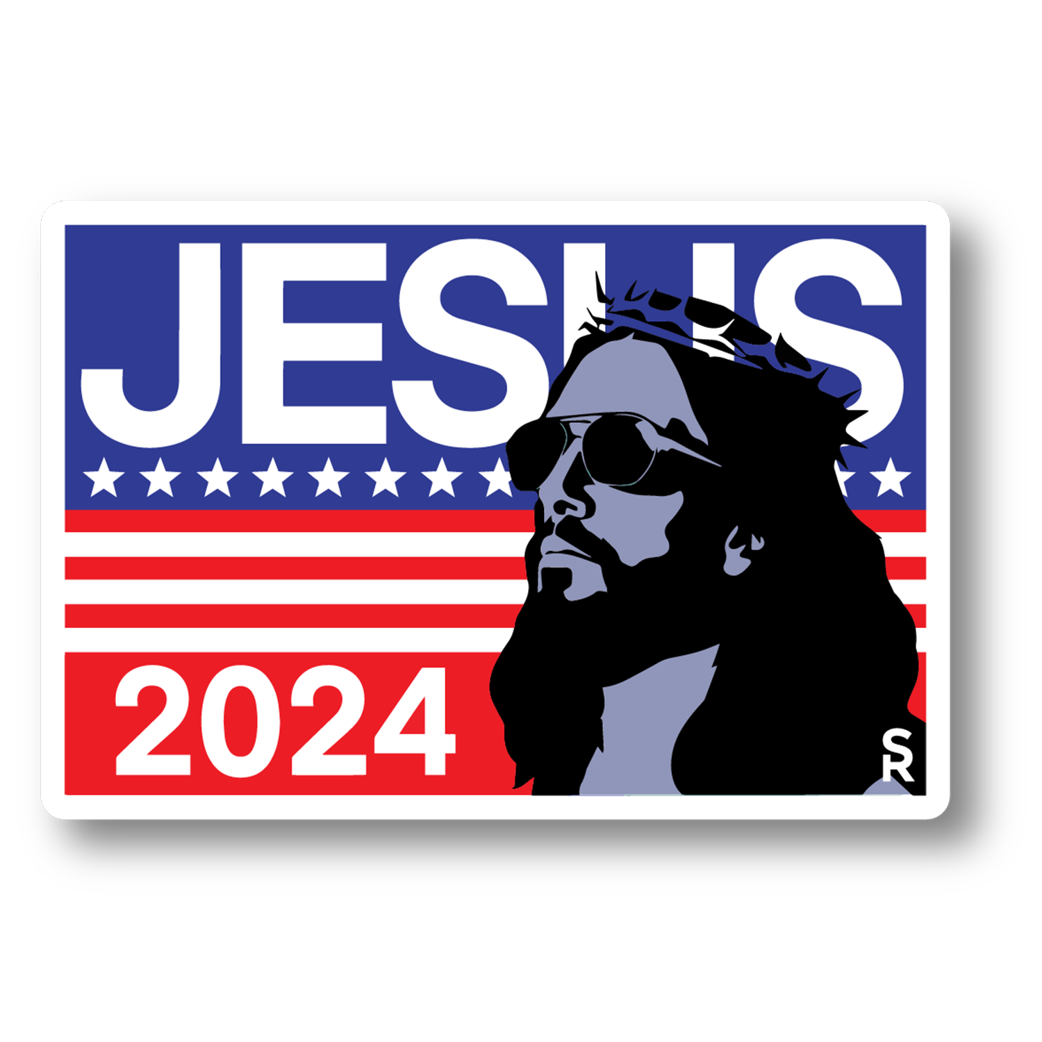 Jesus 2024 Sticker