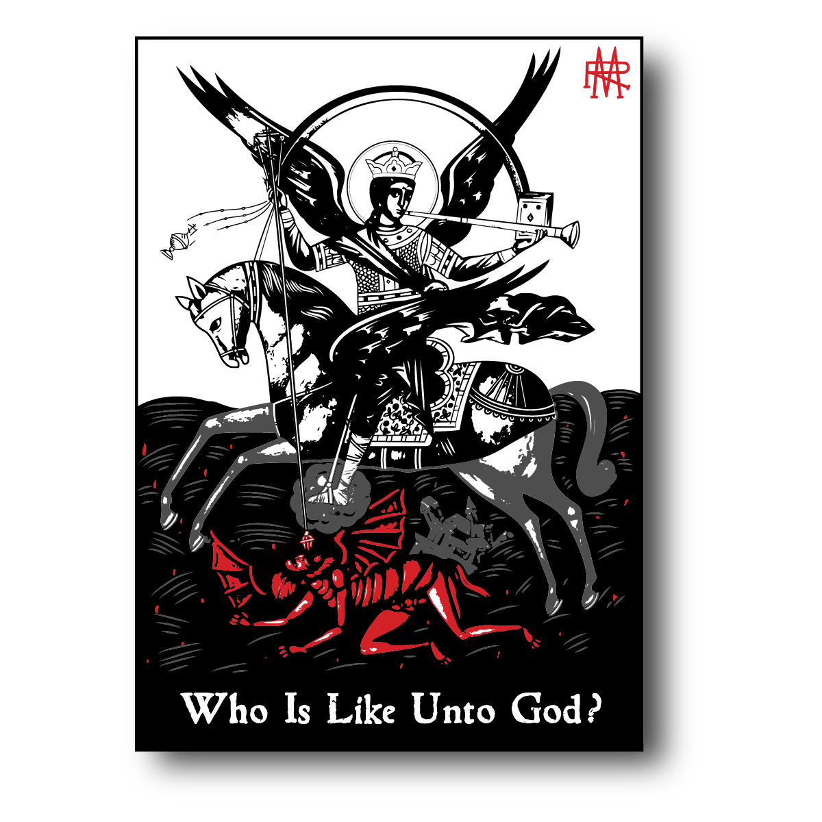 St. Michael The Archangel Sticker