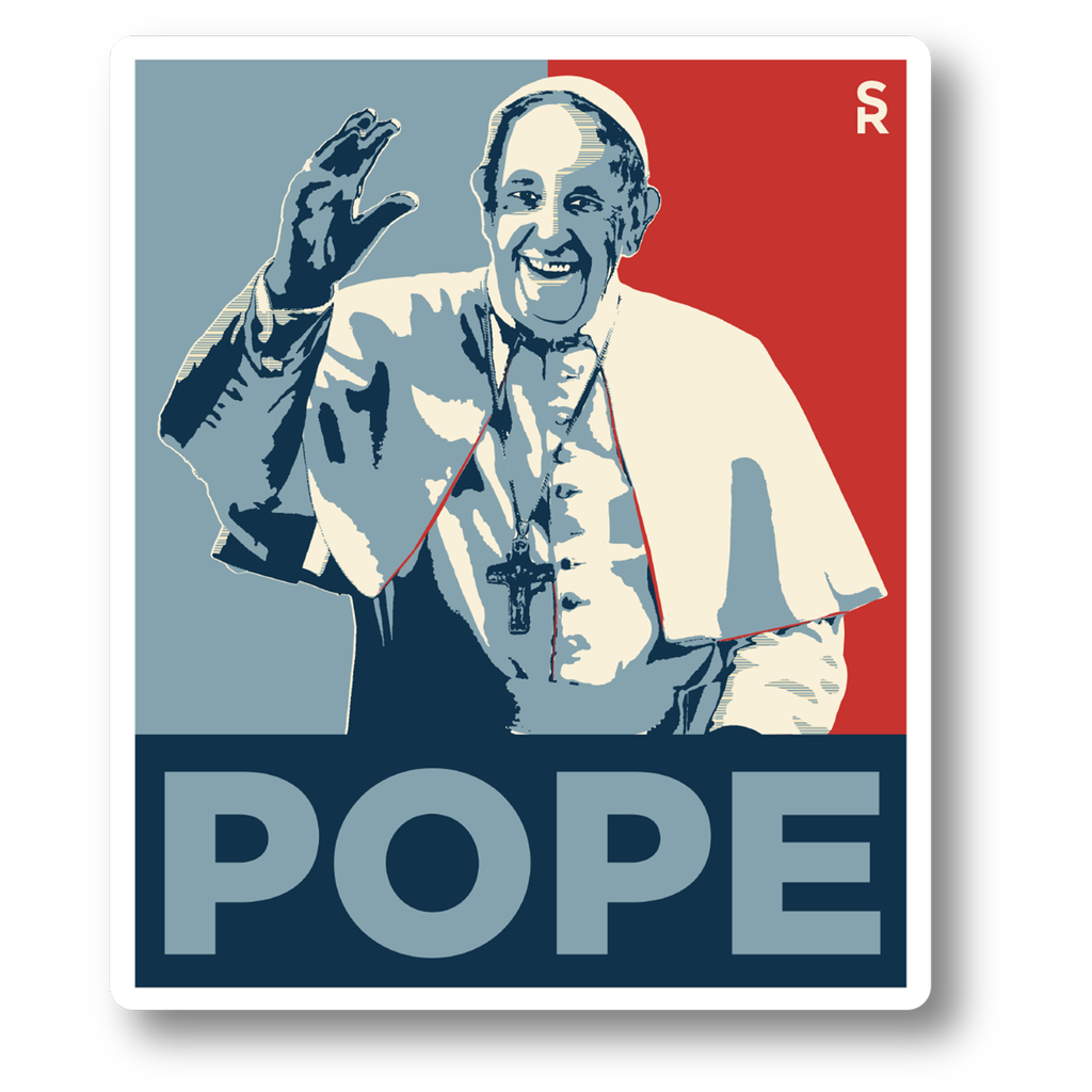 Pope Hope Sticker