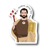 St. James Sticker 10-pack