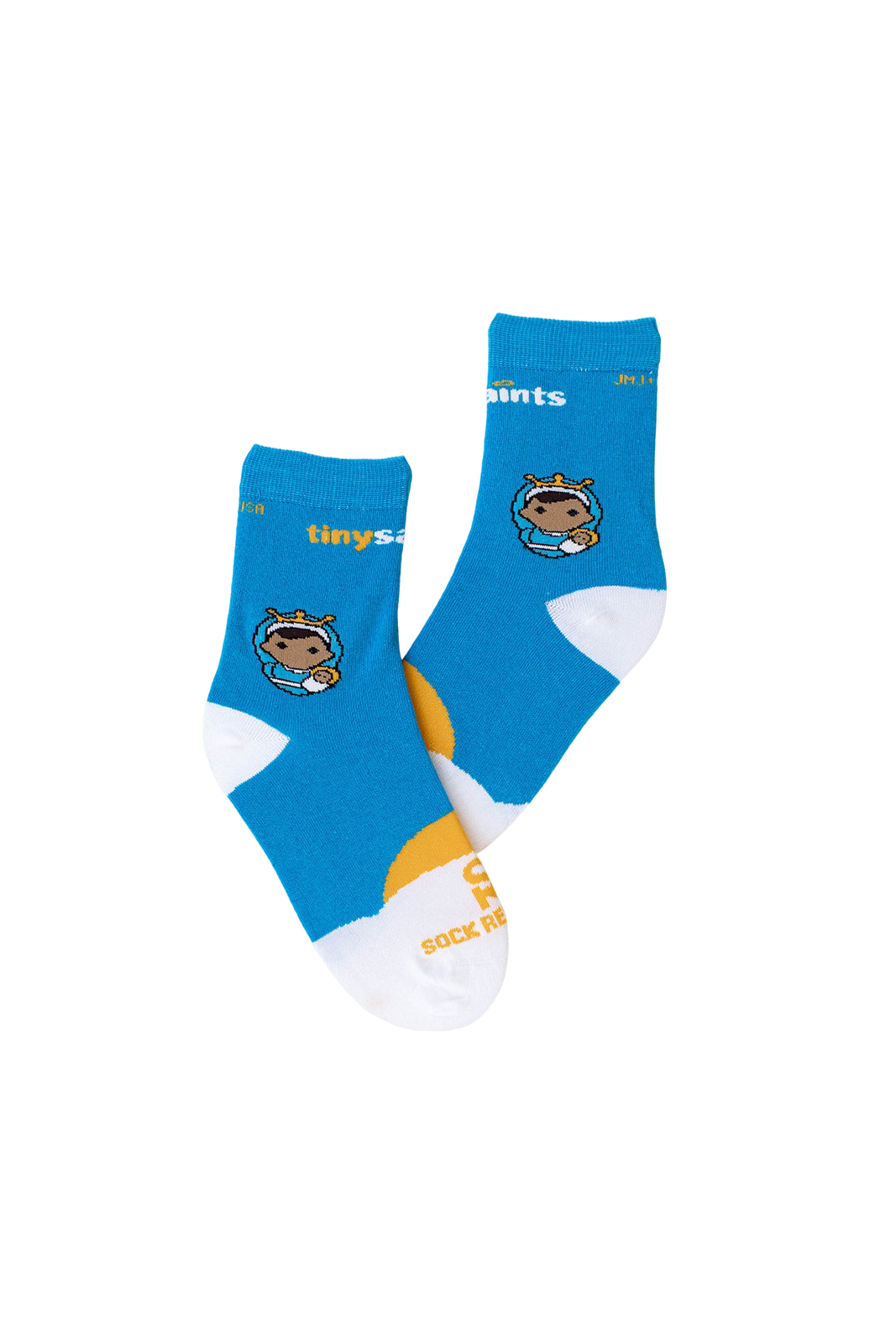 Mary, Blessed Mother Kids Socks in collaboration with Tiny Saints
