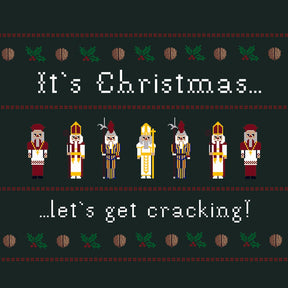 It's Christmas Let's Get Cracking 11.25x11.25 Framed Wood Block | Catholic Gifts & Decor-8