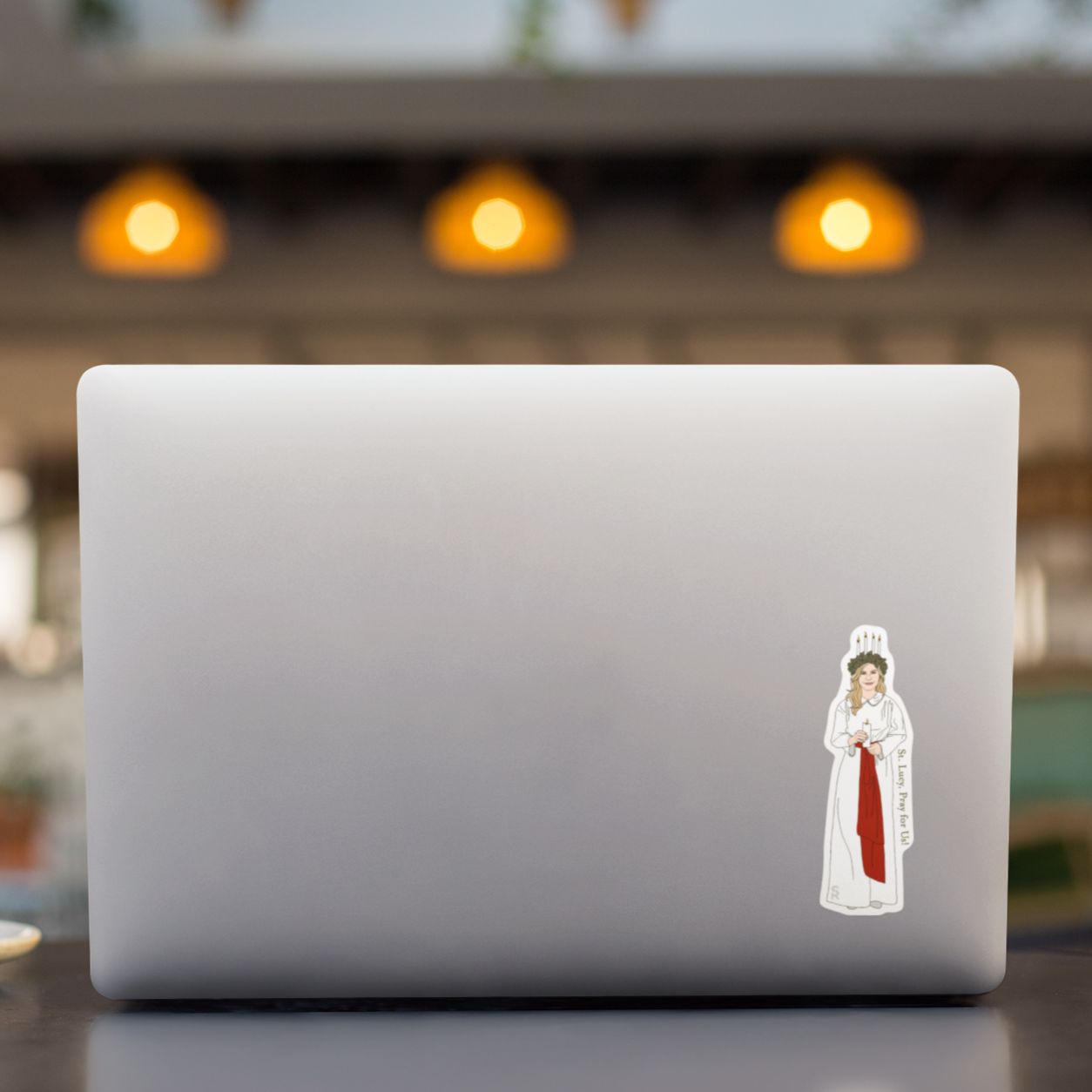 St. Lucy Sticker