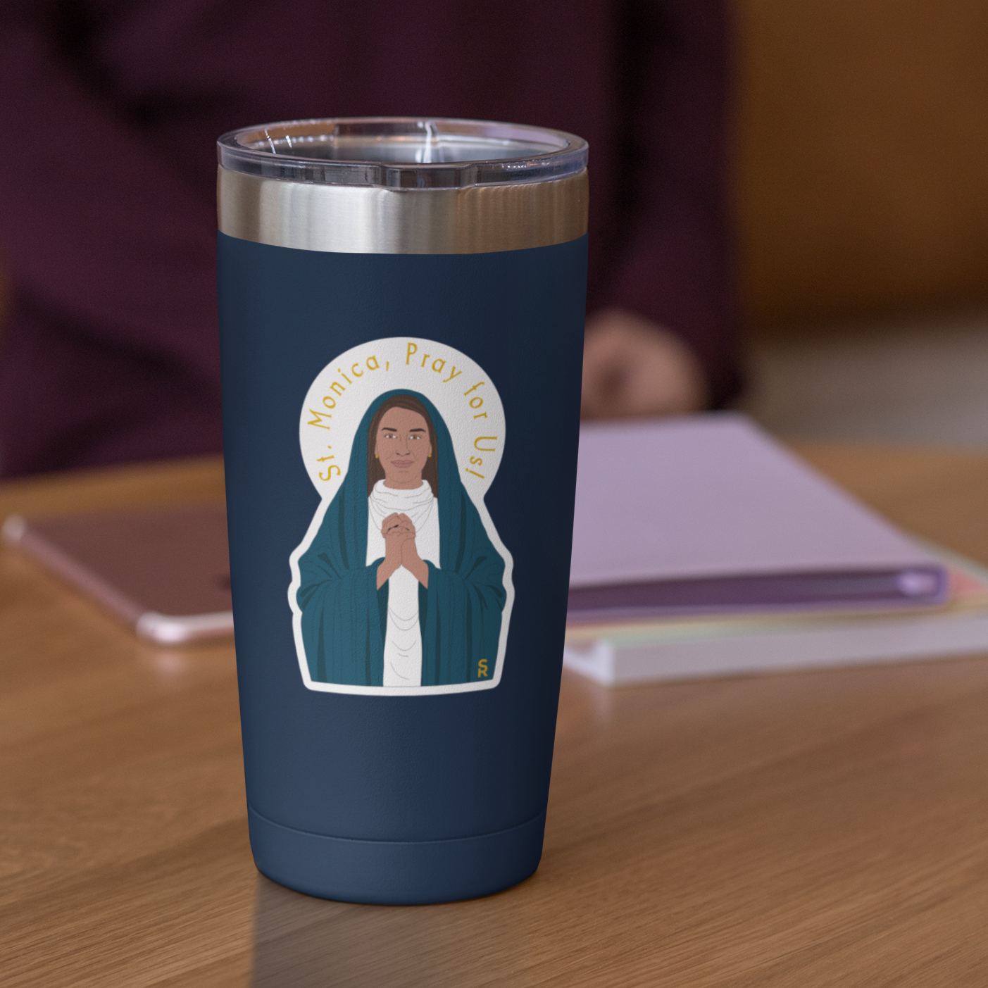 St. Monica Sticker 10-pack