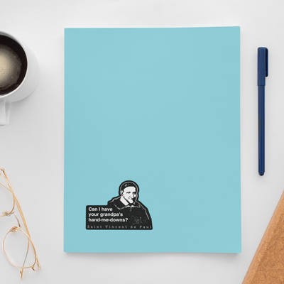 Grandpa's Hand Me Downs - St. Vincent de Paul Sticker