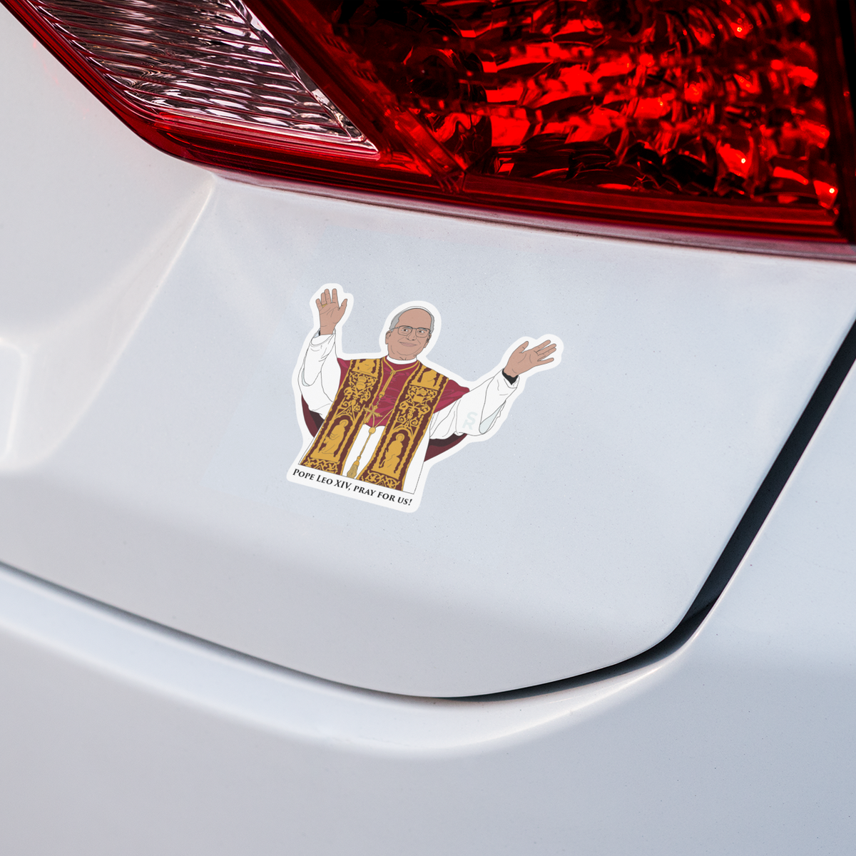 Pope Leo XIV Sticker 10-pack