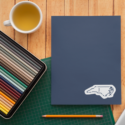 North Carolina Catholic Rosary Sticker