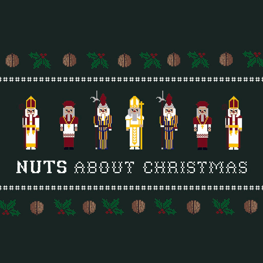 Nuts About Christmas  11.25x11.25 Framed Wood Block | Catholic Gifts & Decor-8