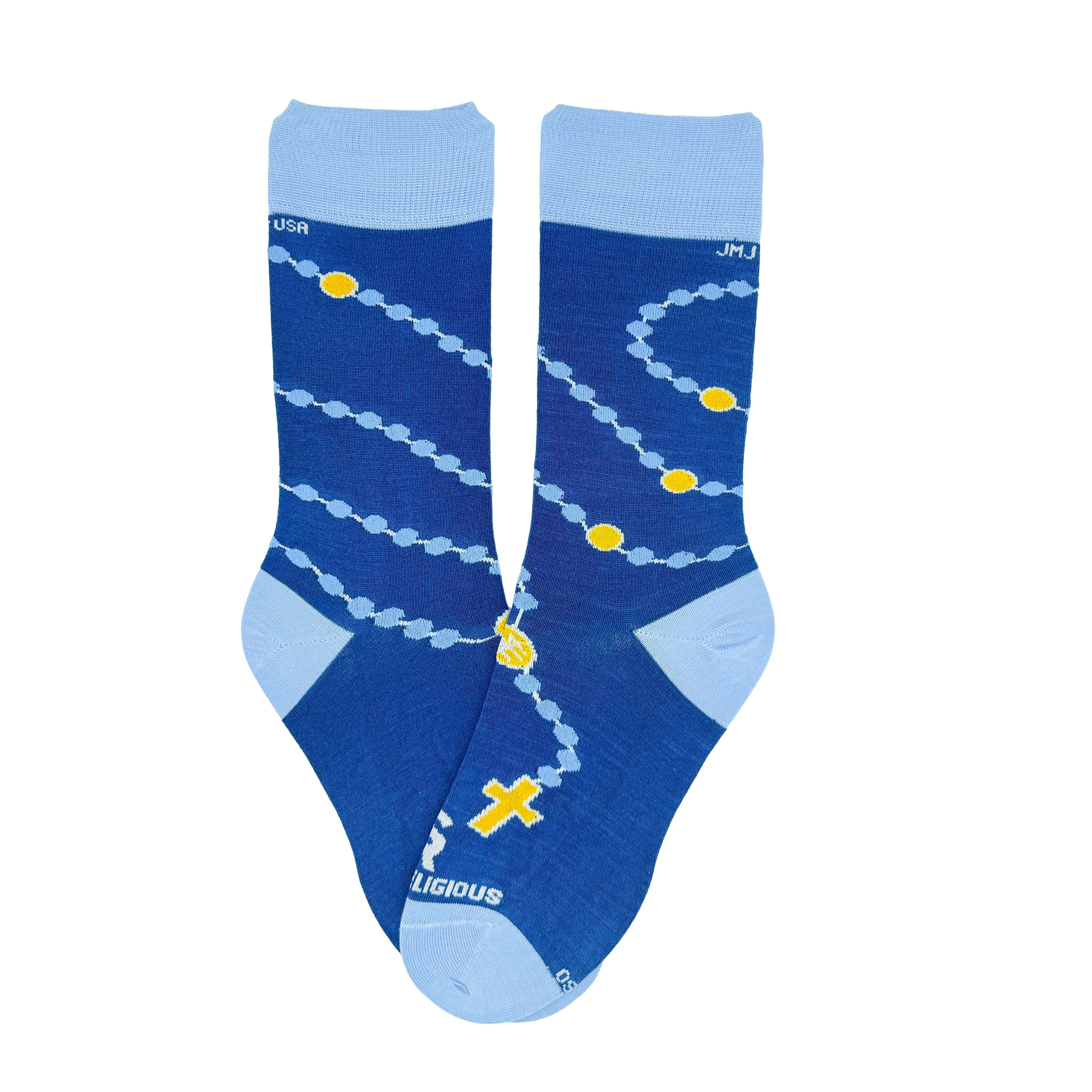 Rosary Adult Socks