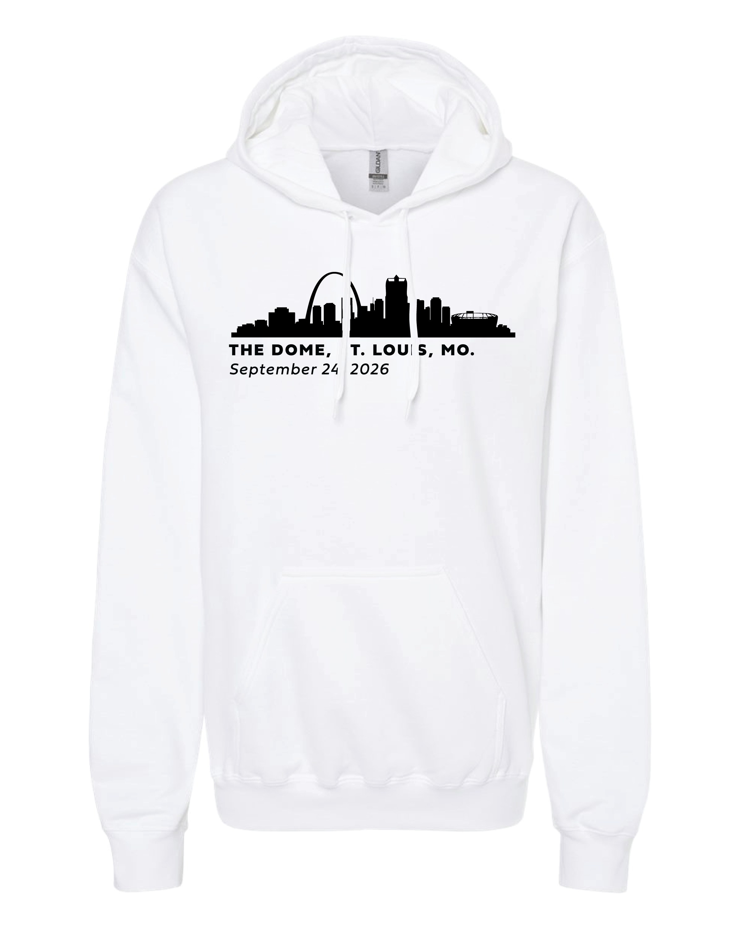 Official Beatification of Fulton Sheen - Skyline Hooded Sweatshirt