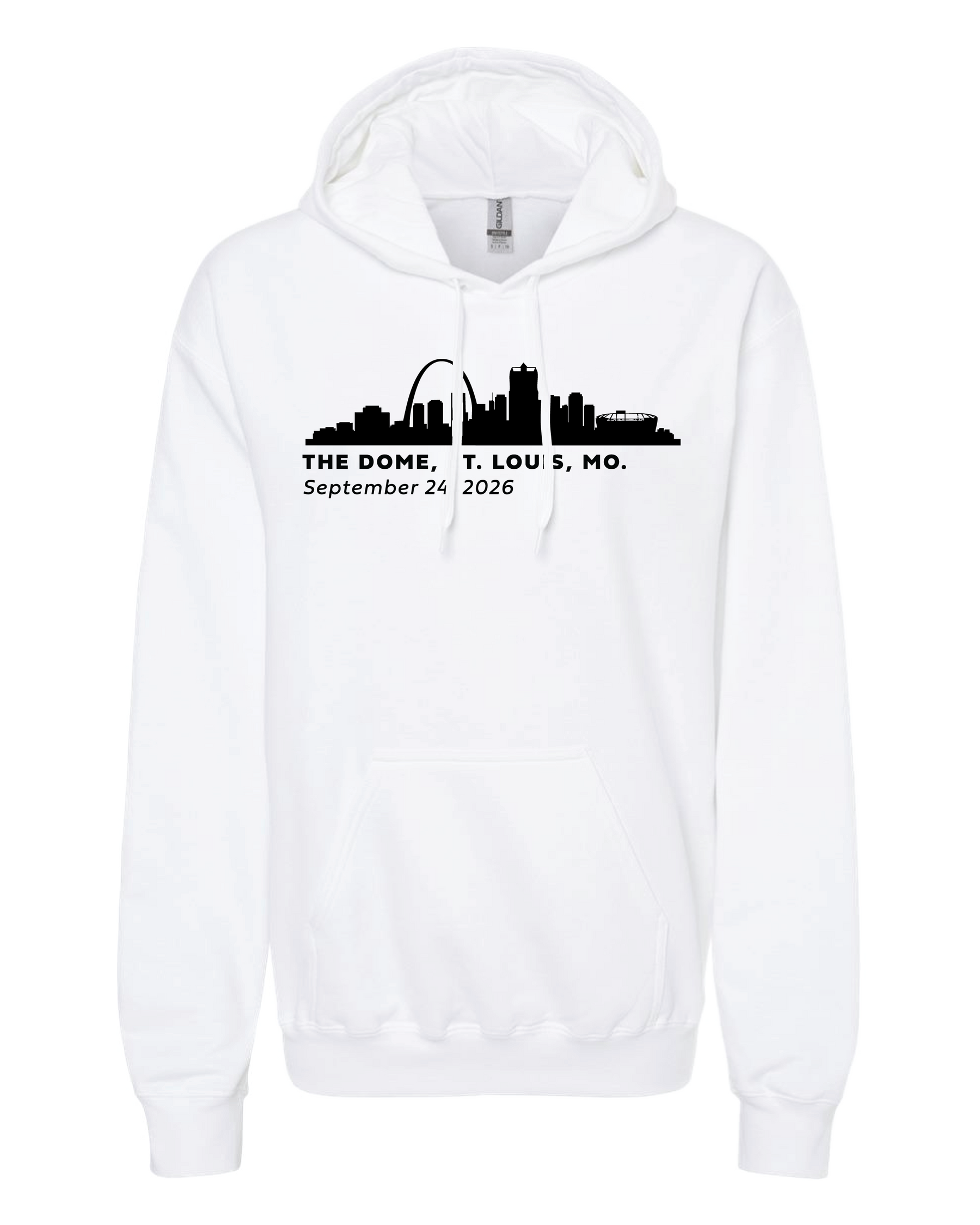 Official Beatification of Fulton Sheen - Skyline Hooded Sweatshirt