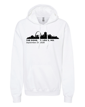 Official Beatification of Fulton Sheen - Skyline Hooded Sweatshirt