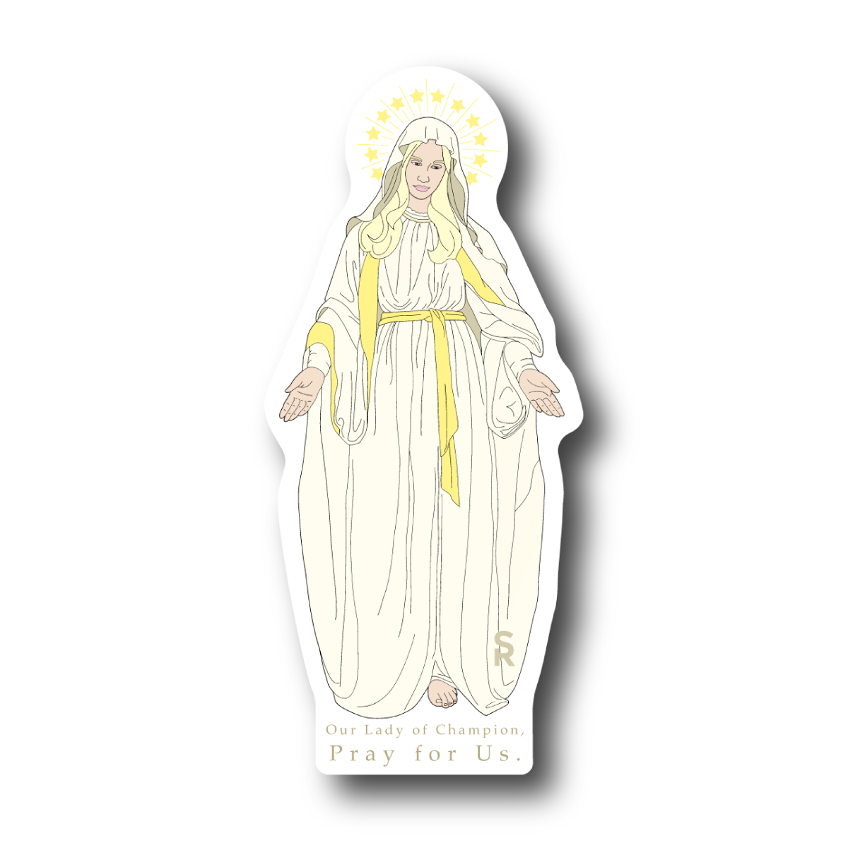 Our Lady of Champion Sticker
