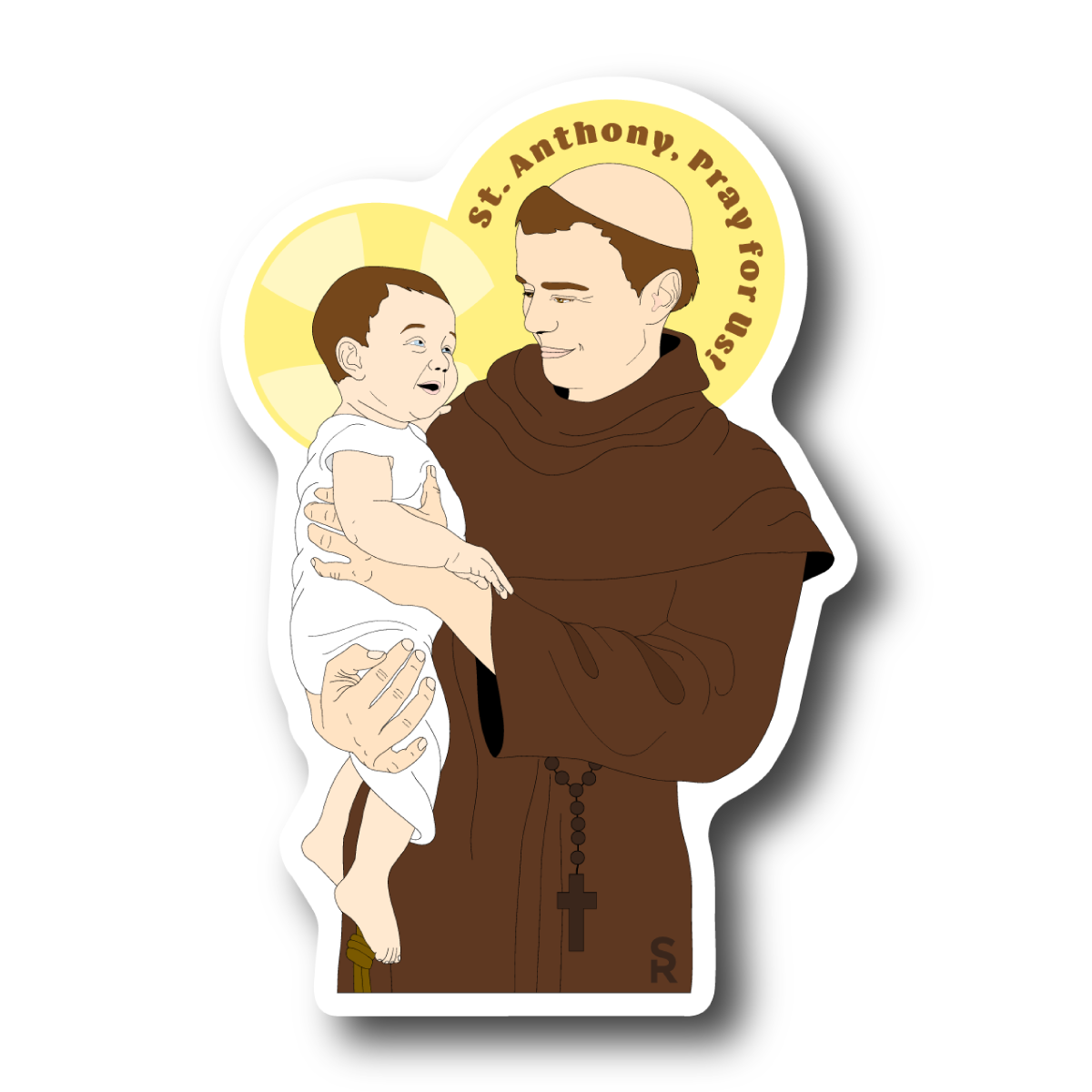 St. Anthony Sticker 10-pack