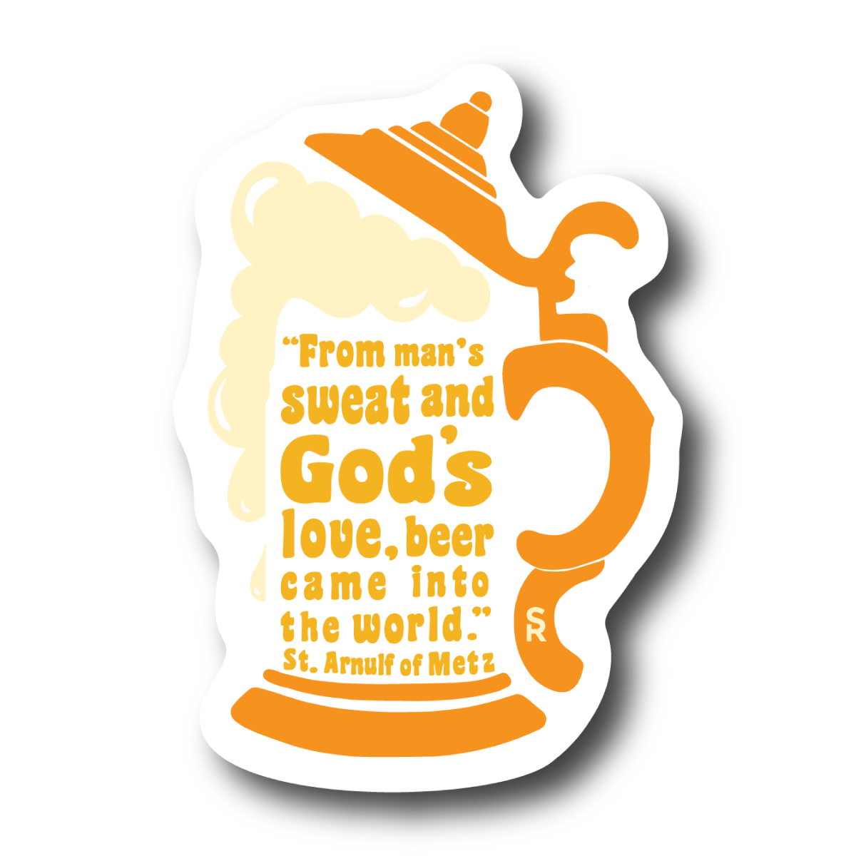 Beer Stein Sticker