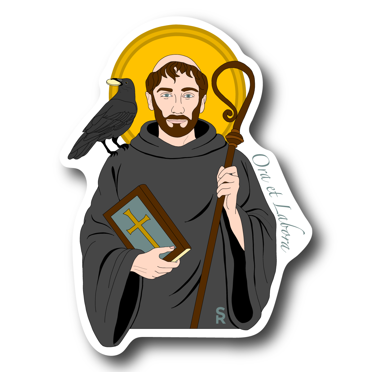 St. Benedict Sticker 10-pack