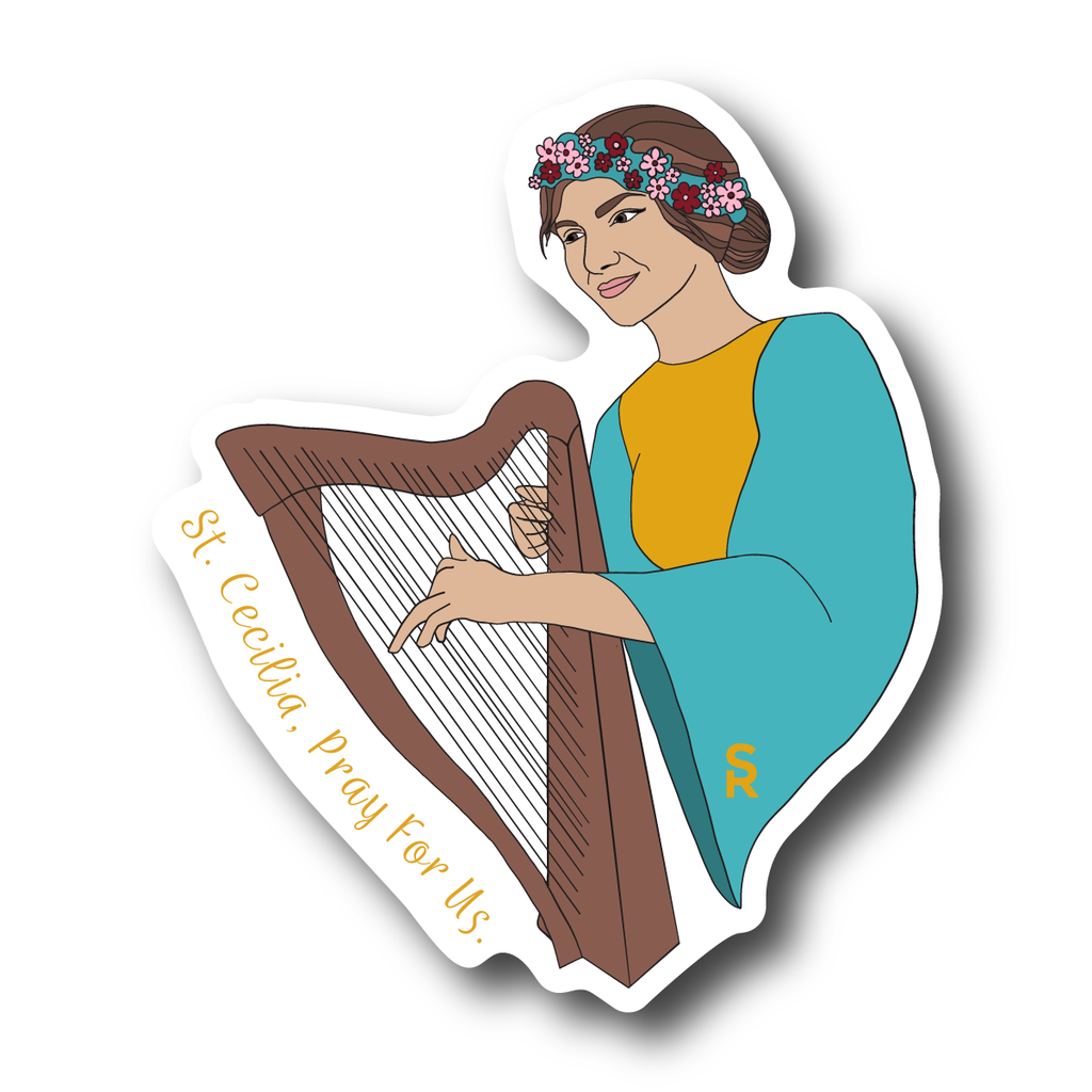 St. Cecilia Sticker