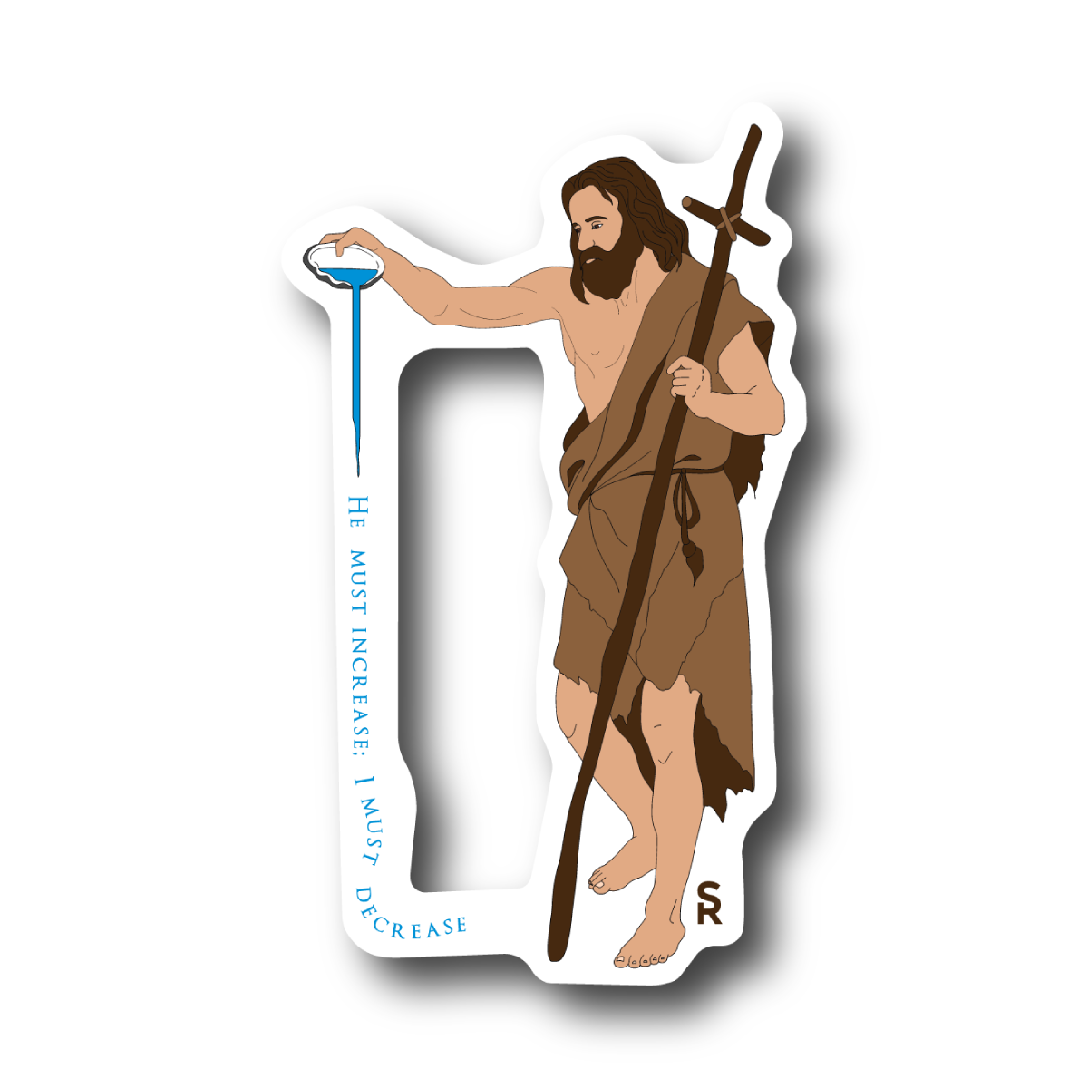 St. John the Baptist Sticker