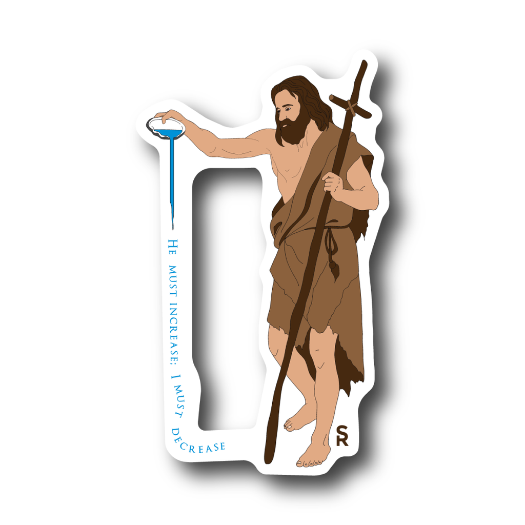 St. John the Baptist Sticker 10 pack