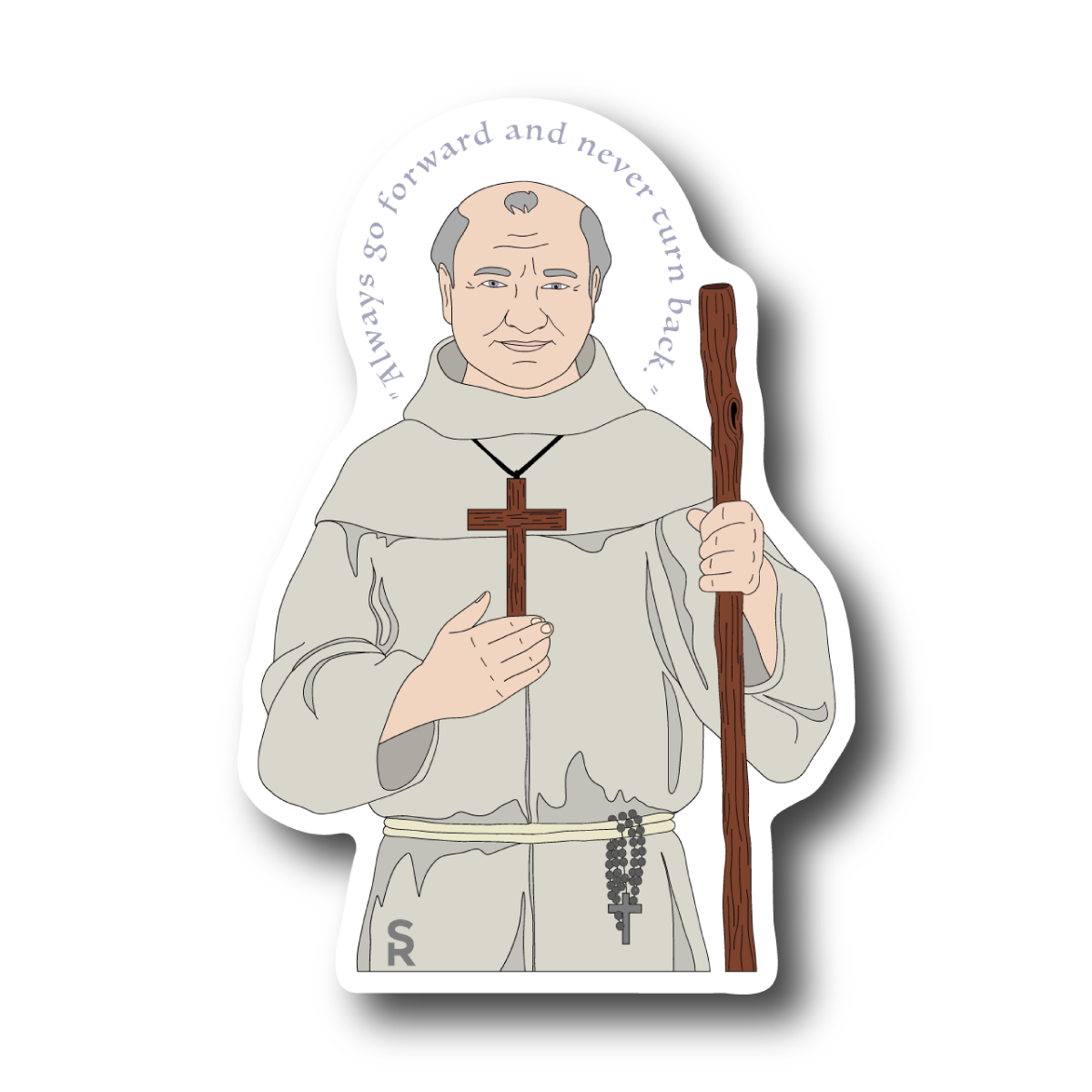 St. Junipero Serra Sticker