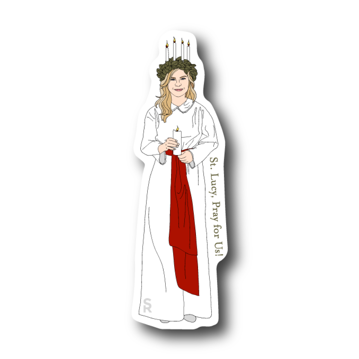 St. Lucy Sticker 10-pack