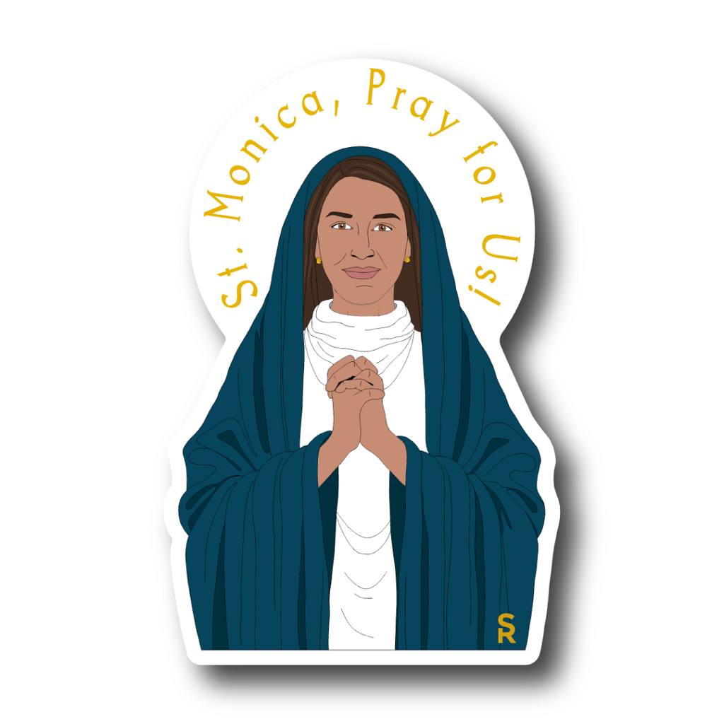 St. Monica Sticker 10-pack