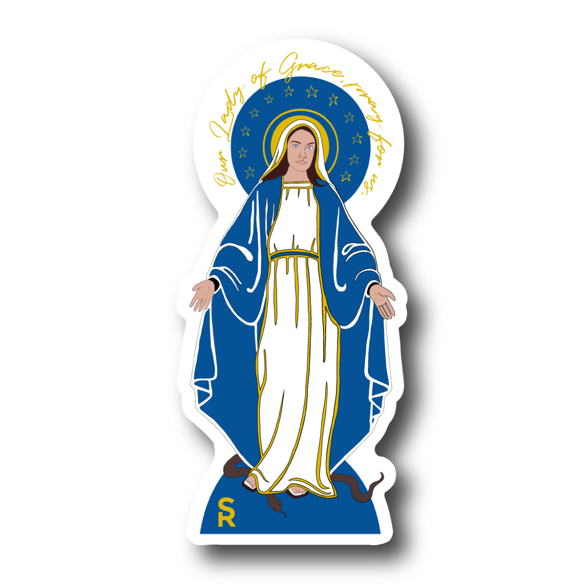 Our Lady of Grace Sticker
