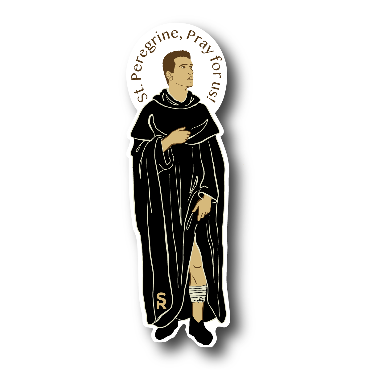 St. Peregrine Sticker