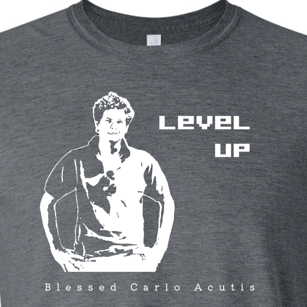 Level Up - Bl. Carlo Acutis - T-Shirt