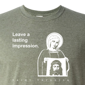 Leave a Lasting Impression - St. Veronica T Shirt