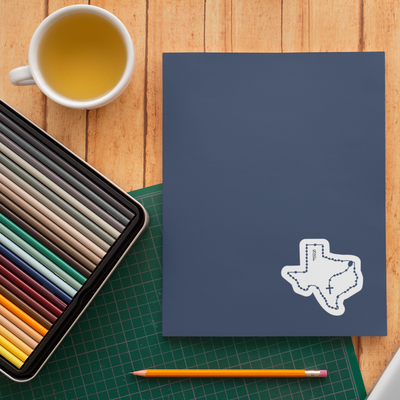 Texas Catholic Rosary Sticker