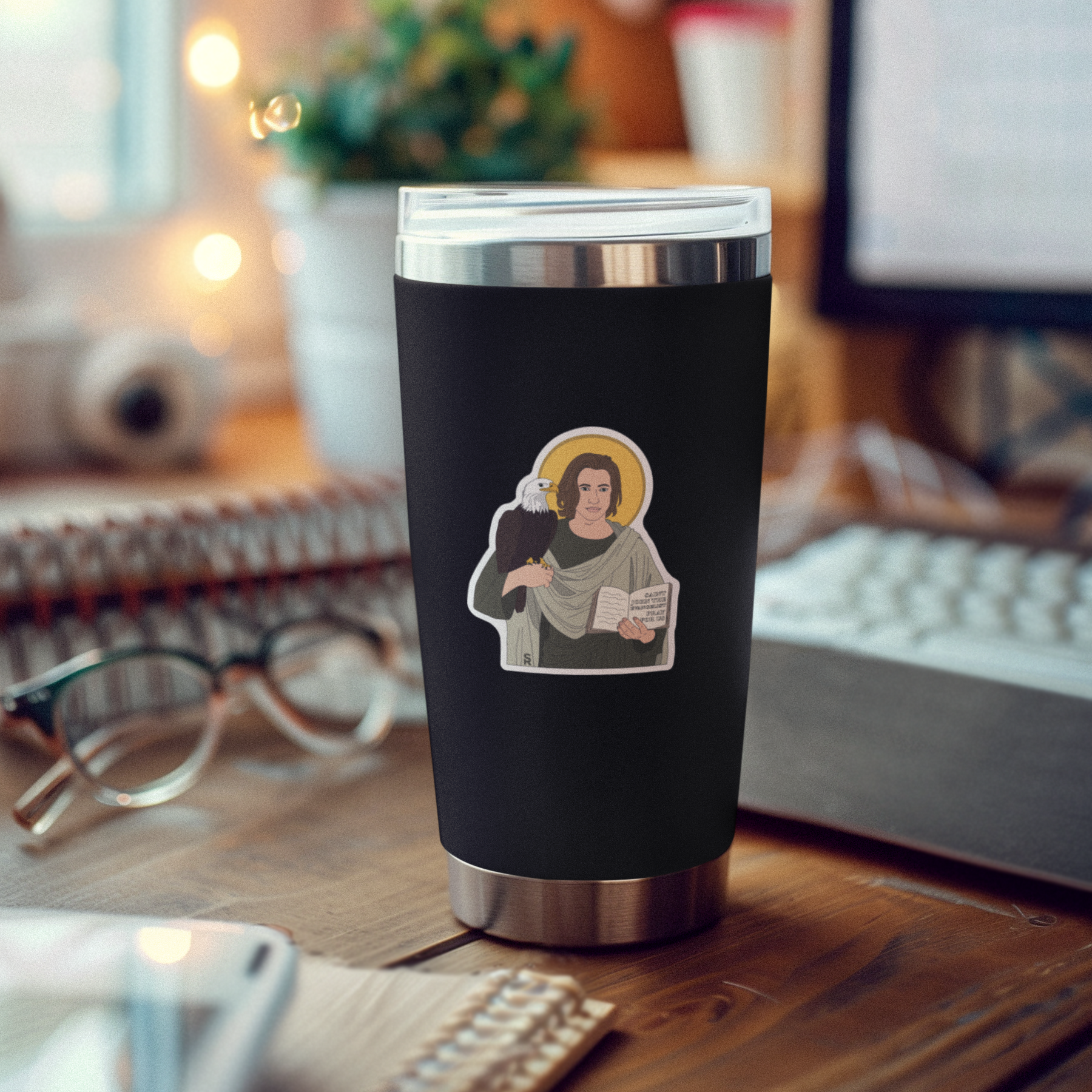 St. John the Evangelist Sticker