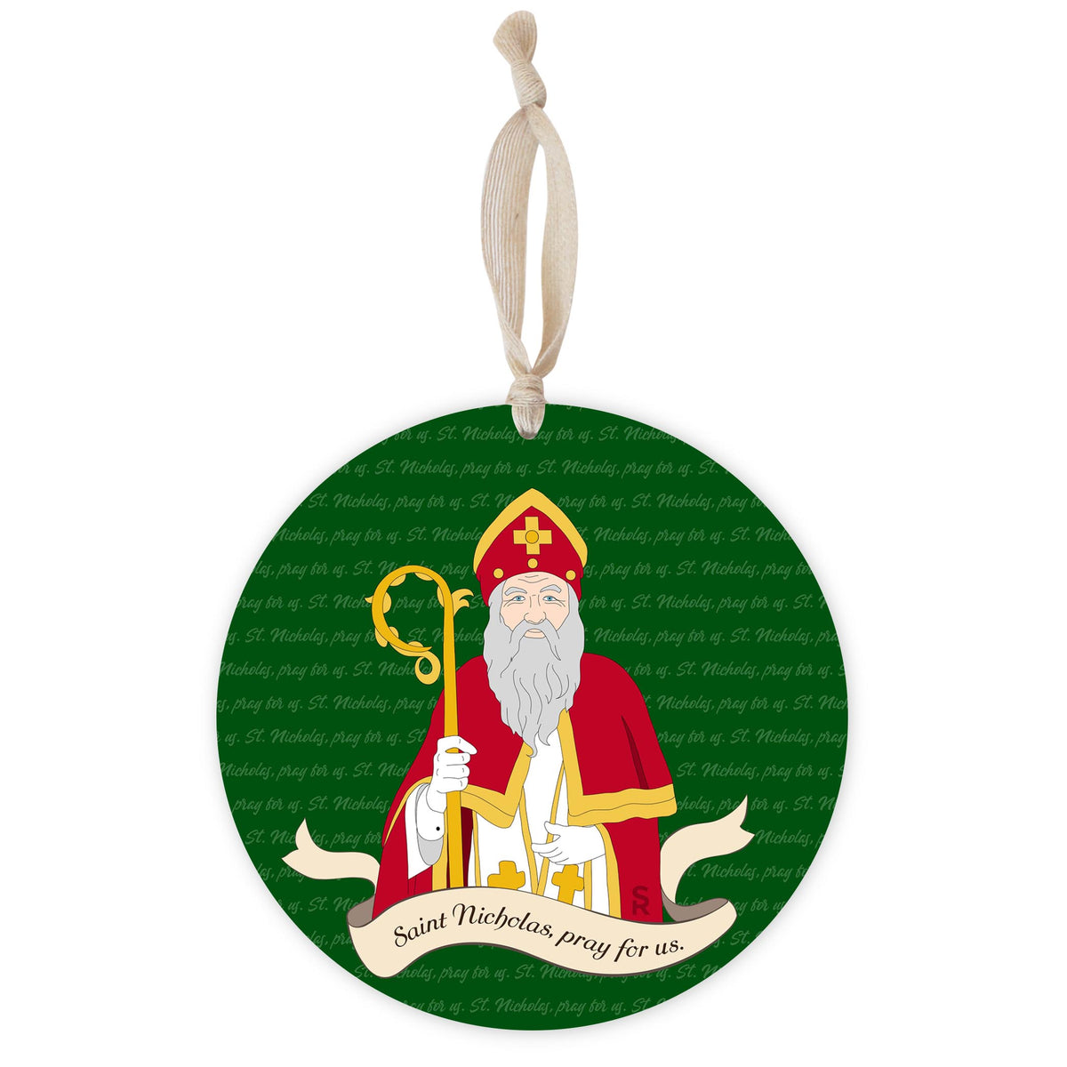 St. Nicholas 8 inch Ornament