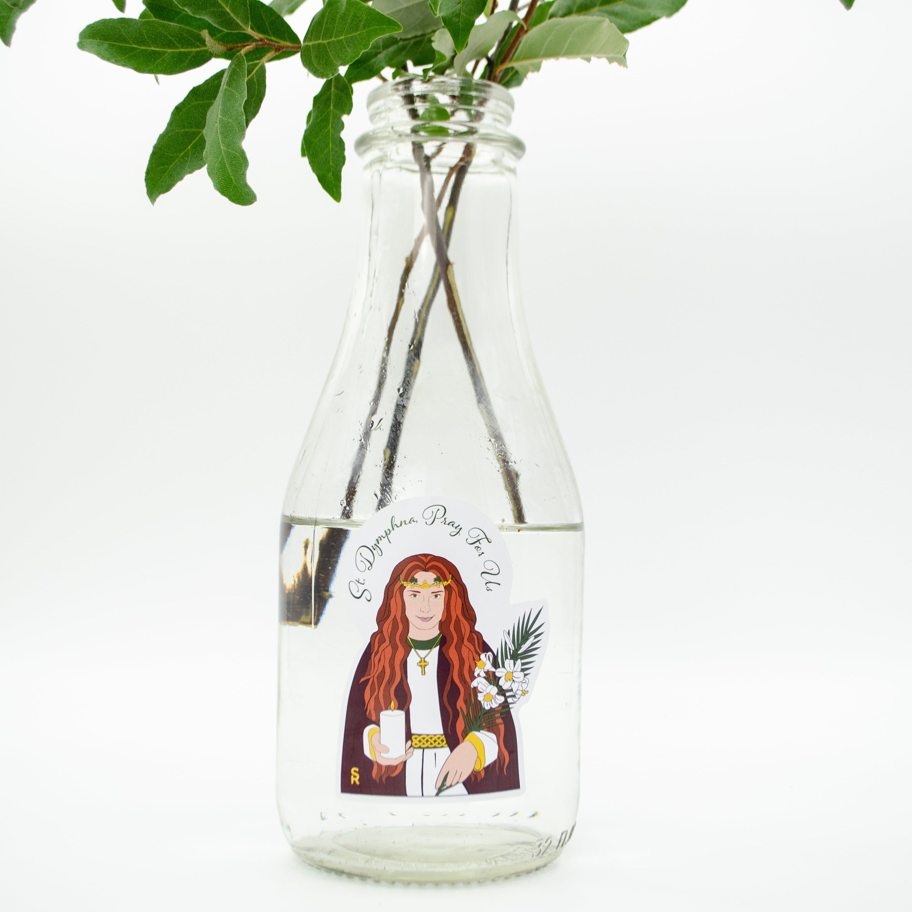 St. Dymphna Sticker