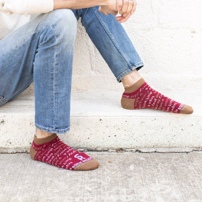 St. Padre Pio No Show Socks