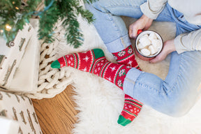 Christmas Sweater Adult Socks