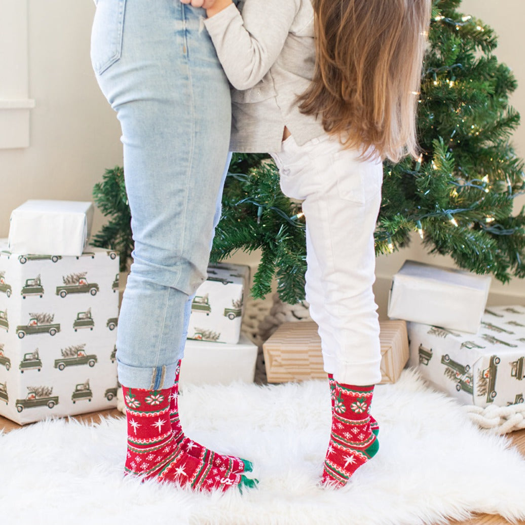 Christmas Sweater Kids Socks