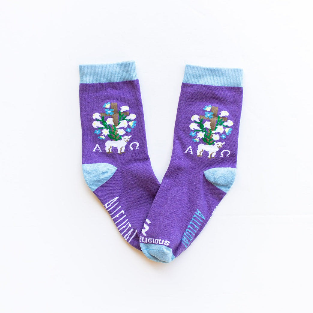 Easter Bloom Kids Socks