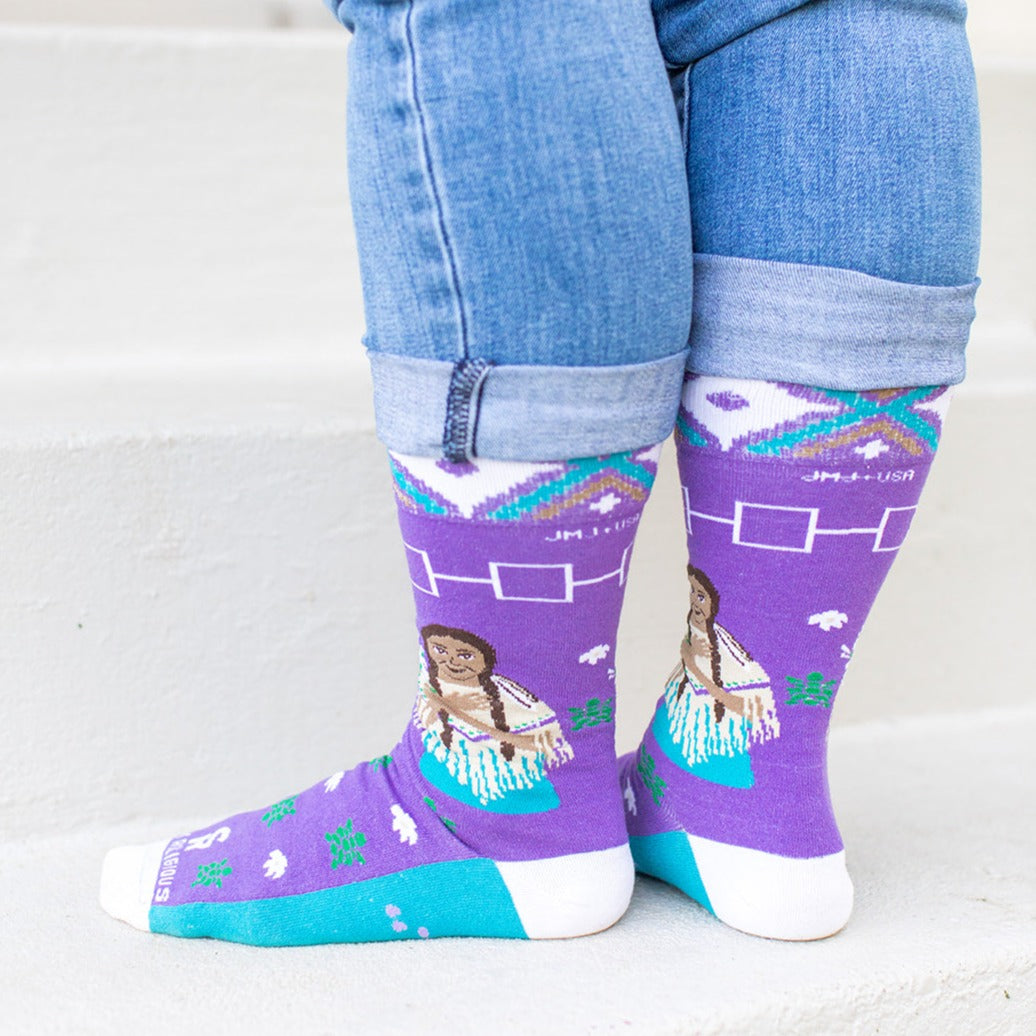 St. Kateri Tekakwitha Adult Socks