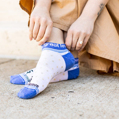 St. Teresa of Calcutta No Show Socks