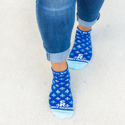 St. Joan of Arc No Show Socks