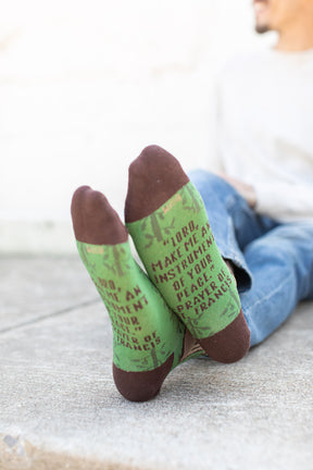 St. Francis of Assisi Adult Socks
