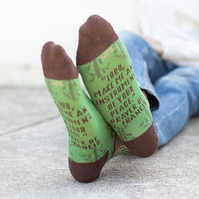 St. Francis of Assisi Adult XL Socks