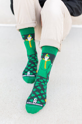 St. Patrick Adult XL Socks
