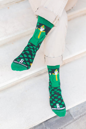 St. Patrick Adult XL Socks